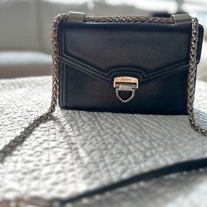 Rudsak Black Leather Crossbody Bag